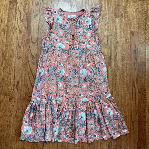 Emerson Fry India Collection Angel Dress 2 in Chelsea Floral size XS